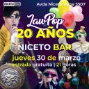 LaW PoP en vivo en Niceto bar show 20 años