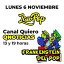 Law pop en canal Quiero emisión del video ‘Frankenstein del pop’
