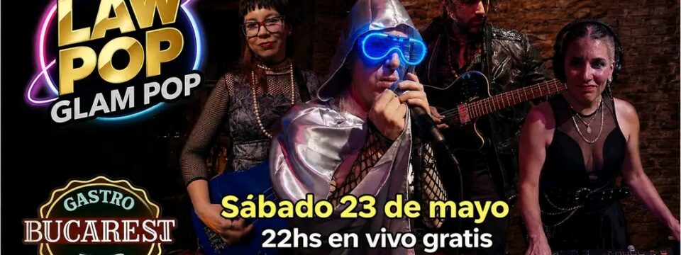 LAW POP en vivo en mayo: dos shows imperdibles