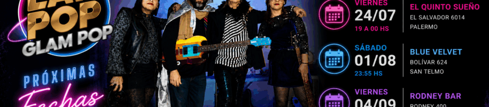 LAW POP anuncia sus próximas fechas en Buenos Aires: Palermo, San Telmo y Chacarita
