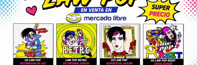 Ya podés comprar CDs oficiales de Law Pop en Mercado Libre