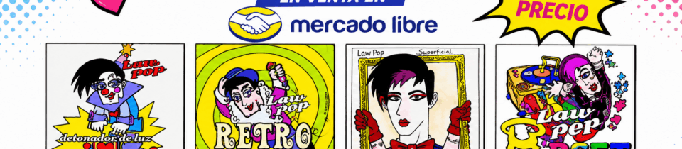 Ya podés comprar CDs oficiales de Law Pop en Mercado Libre
