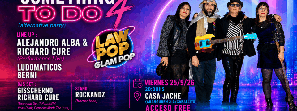 LAW POP en vivo en Casa Jache